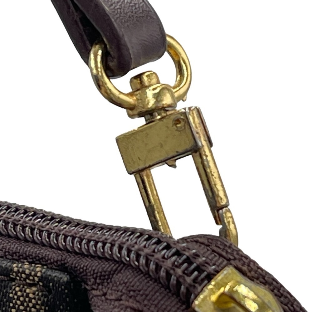 Fendi Zucca Small Canvas Shoulder Bag VTG Late 70s Early 80s 9”L‎ x 6”D x 1.75”W - Picture 16 of 16